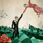 The Walk 1917 Marc Chagall (1887-1985/Russian) State Russian Museum, St. Petersburg, Russia